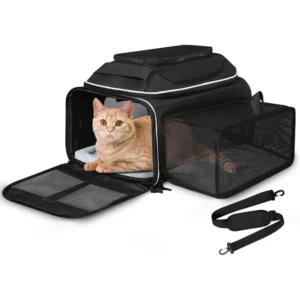 Portable Soft-Sided Cat & Small Dog Carrier