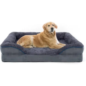 Luxury Dog Bed with Removable Washable Cover